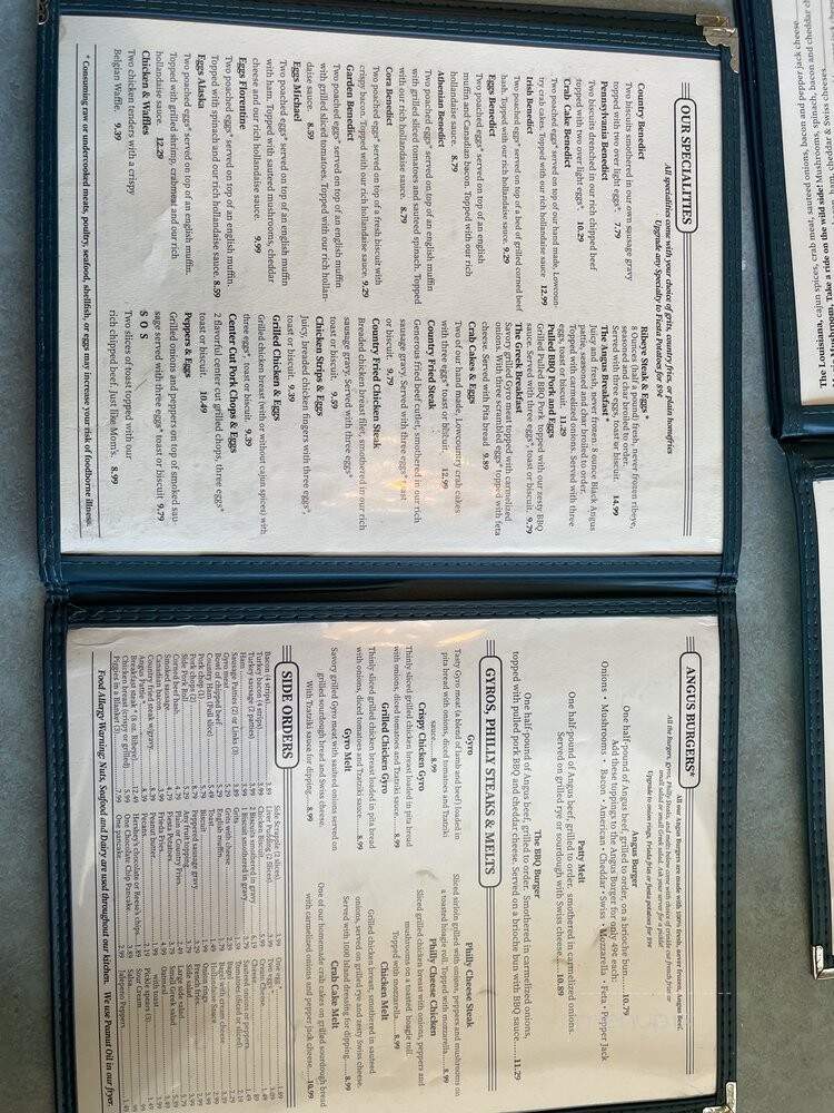 Woodhaven Pancake & Restaurant - Myrtle Beach, SC menu_pic