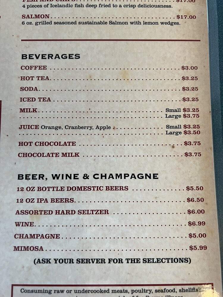 Ramona Diner - Ramona, SD menu_pic