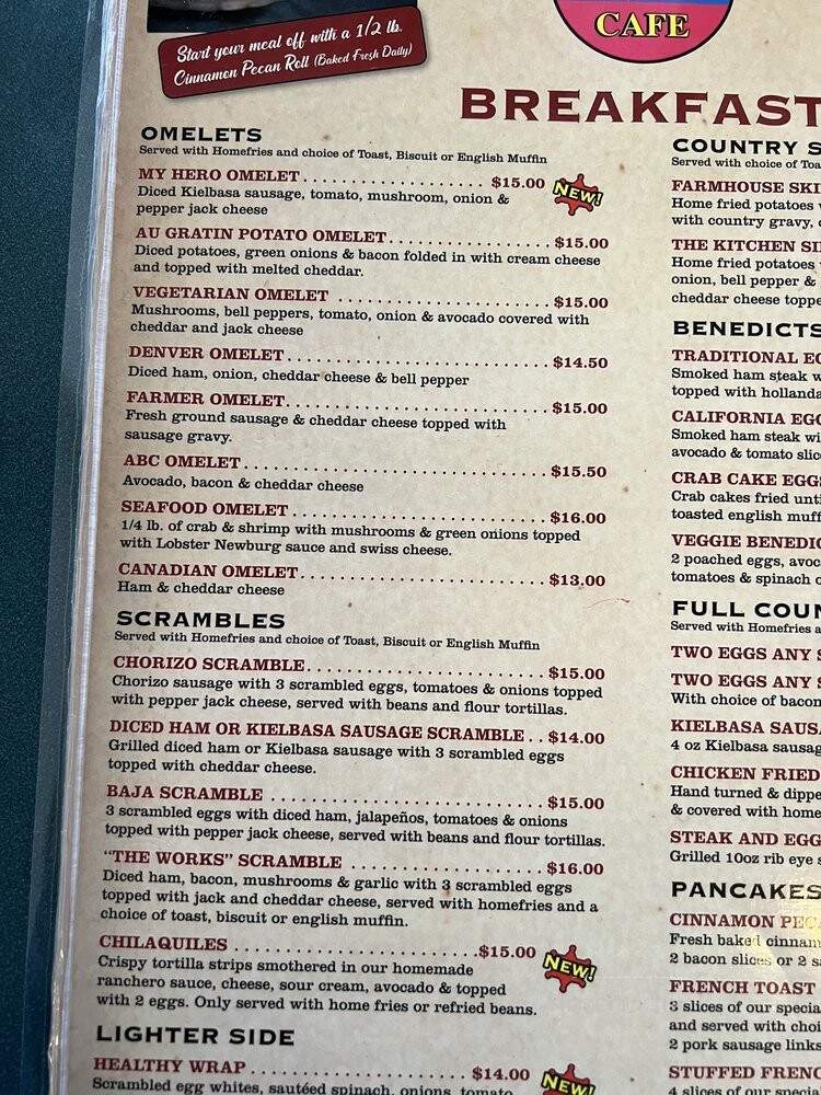 Ramona Diner - Ramona, SD menu_pic