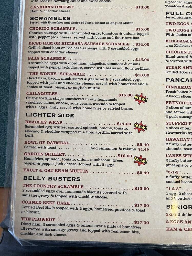 Ramona Diner - Ramona, SD menu_pic