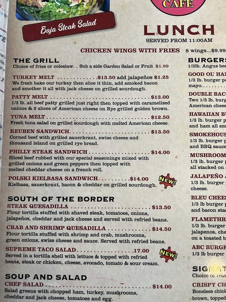 Ramona Diner - Ramona, SD menu_pic