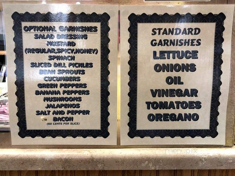 Gregg's Substation & Casino - Sioux Falls, SD menu_pic