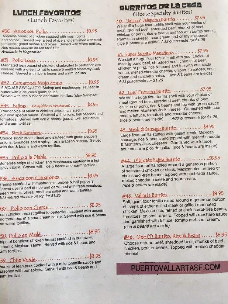 Puerto Vallarta Restaurant - Sioux Falls, SD