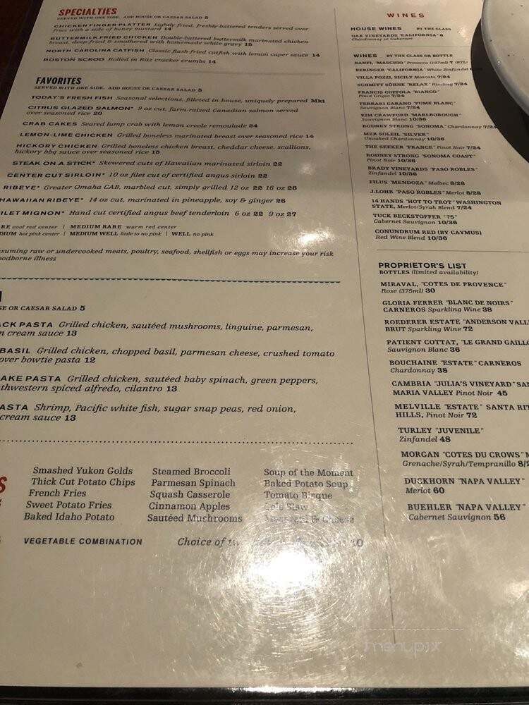 Aubrey's Restaurant - Lenoir City, TN menu_pic