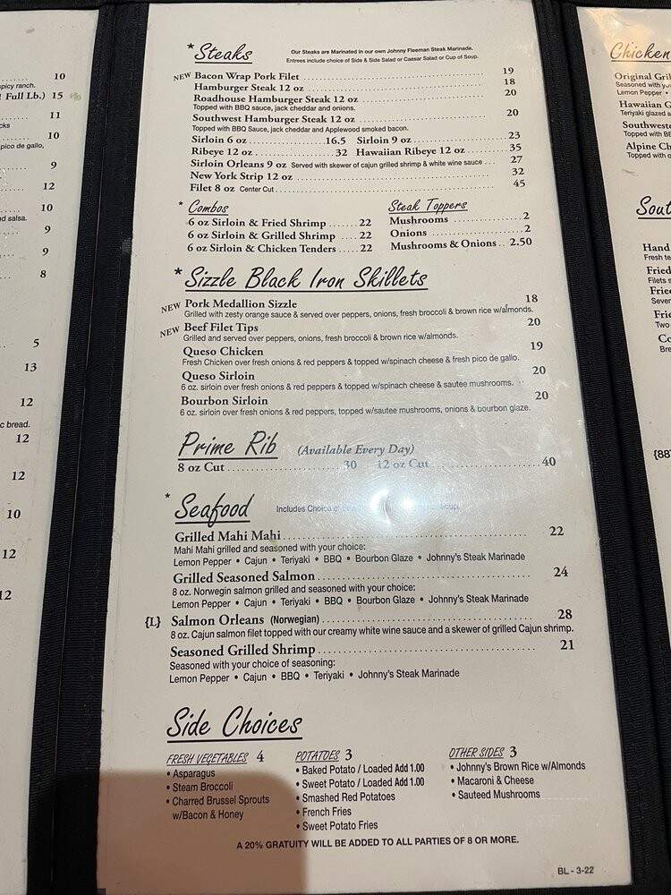 Brass Lantern - Lawrenceburg, TN menu_pic