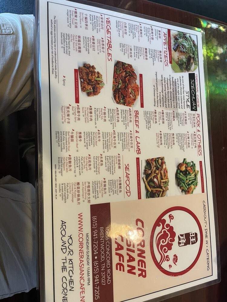Corner Asia Cafe - Brentwood, TN