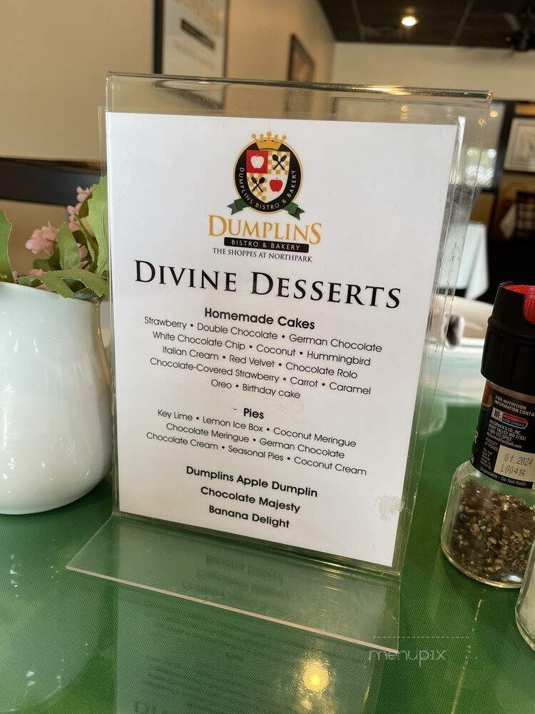 Dumplin's Of Jackson - Jackson, TN menu_pic
