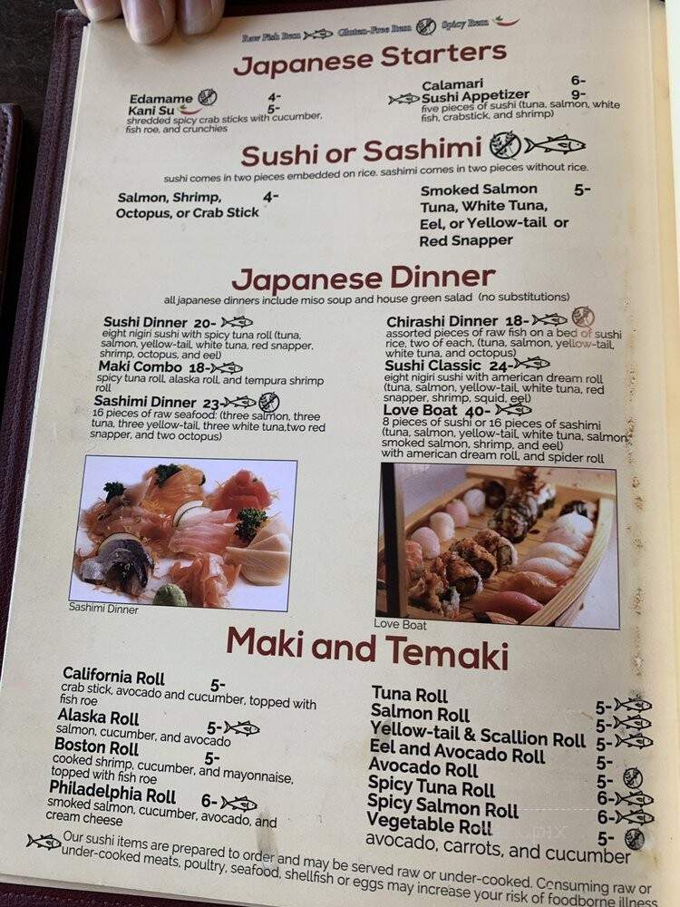 Fulin'ns Asian Cusine - Mount Juliet, TN menu_pic