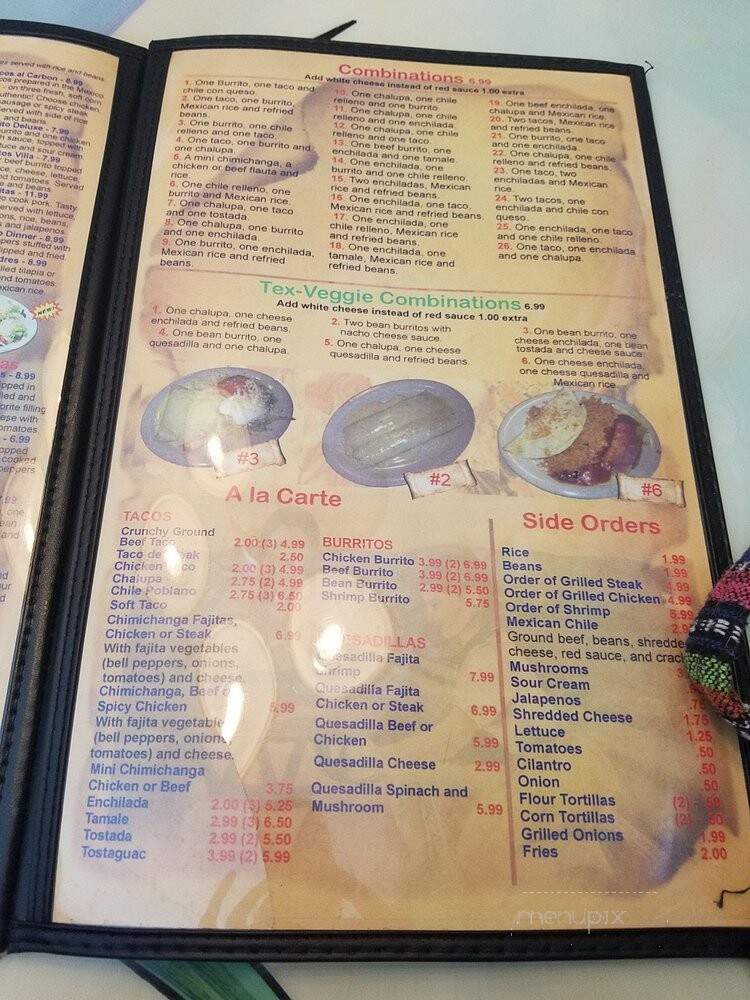 La Altena - Cleveland, TN menu_pic