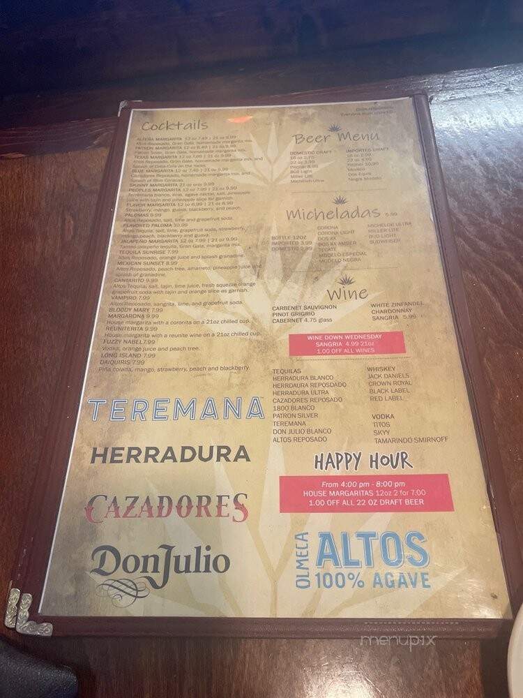 La Alterna Diner - Chattanooga, TN menu_pic