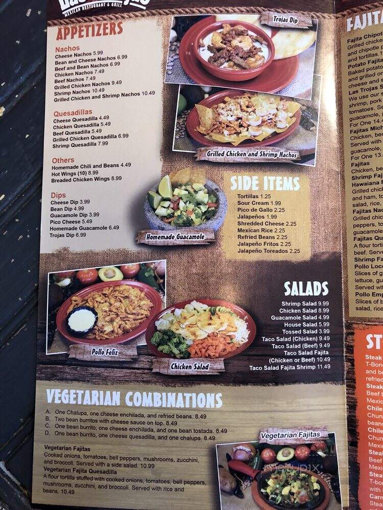 Las Trojas Mexican Restaurant - Tullahoma, TN menu_pic