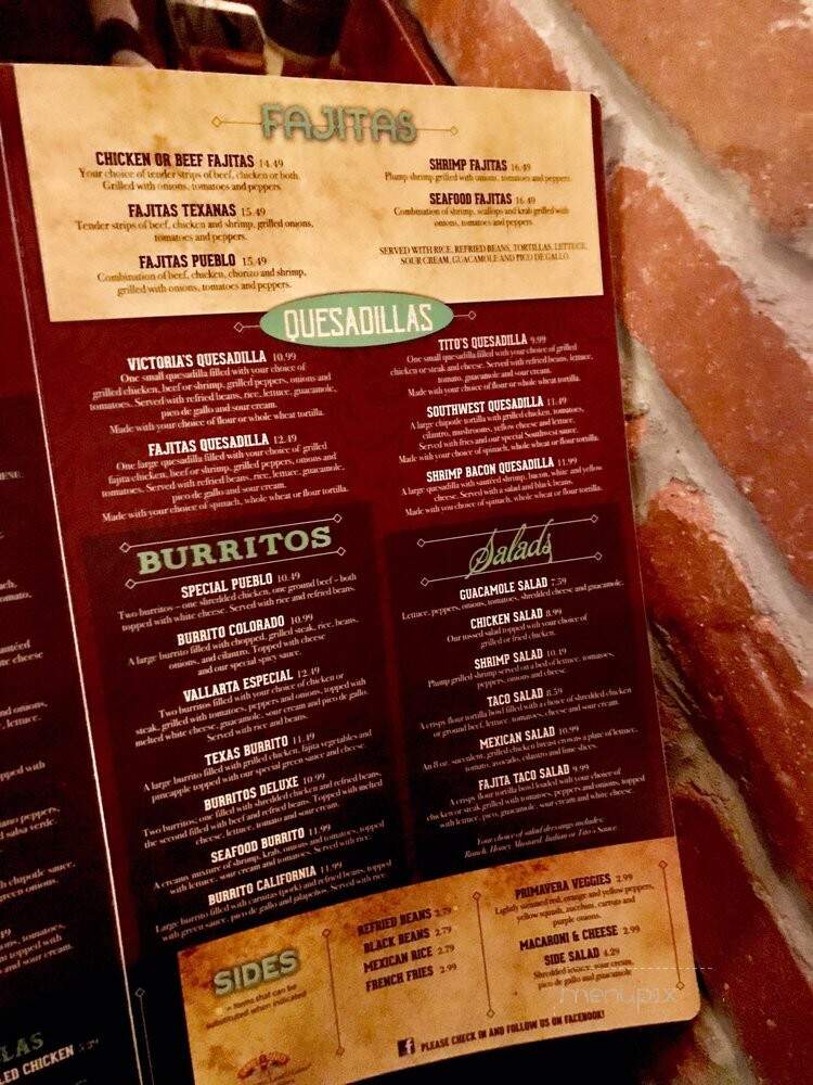 Panchos - Franklin, TN menu_pic