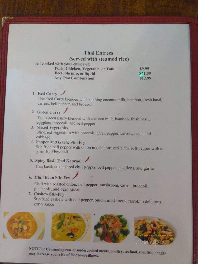 Sakura Japanese Rest & Sushi - Franklin, TN menu_pic