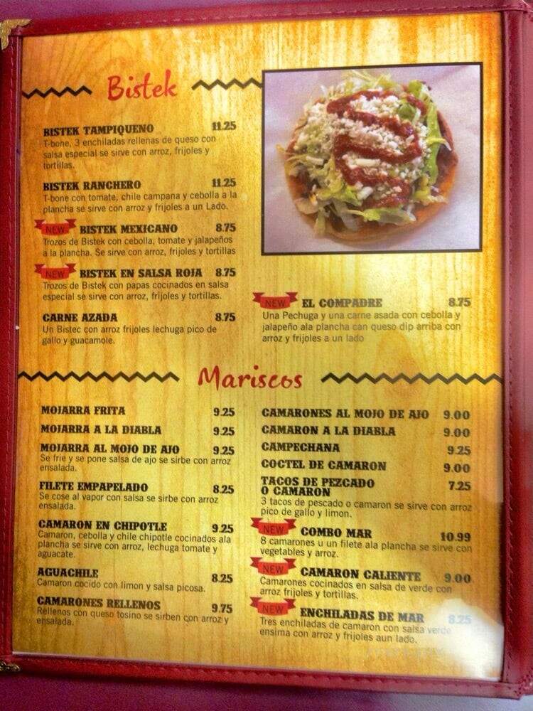 Tacos & Salsa - Springfield, TN menu_pic