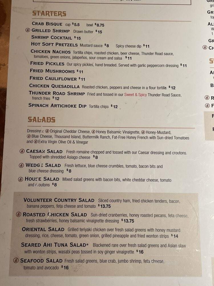 Copper Cellar Corp - Knoxville, TN menu_pic