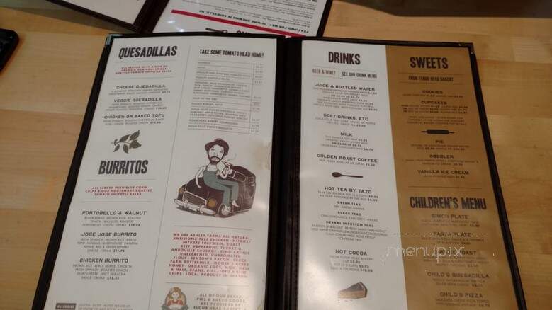 Tomato Head - Knoxville, TN menu_pic