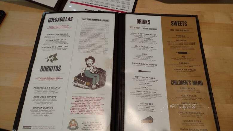 Tomato Head - Knoxville, TN menu_pic