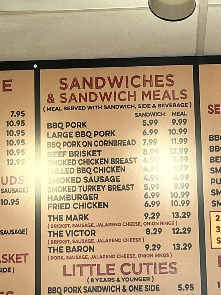 Bar-B-Cutie - Nashville, TN menu_pic