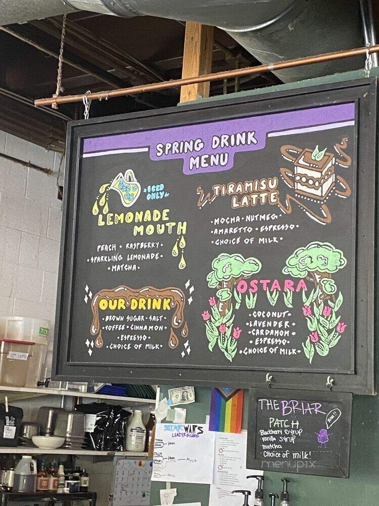 Bongo Java Roasting Co - Nashville, TN menu_pic