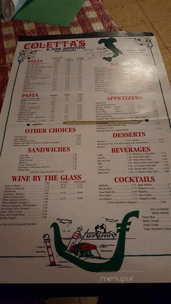 Coletta's Italian Restaurants - Memphis, TN