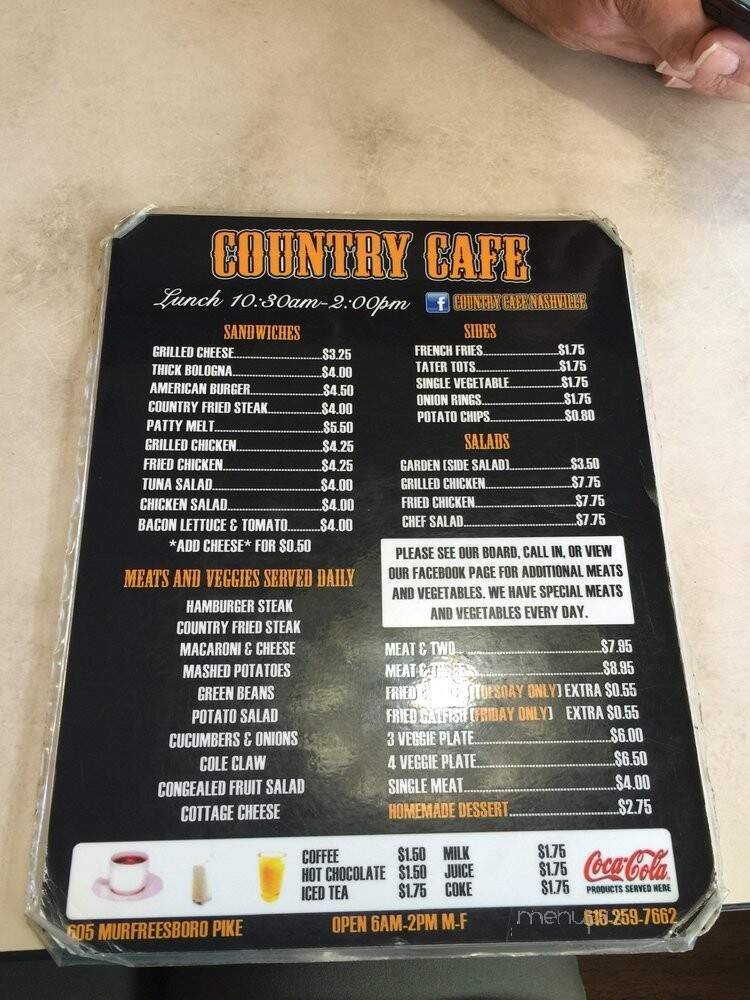 Country Cafe - Nashville, TN
