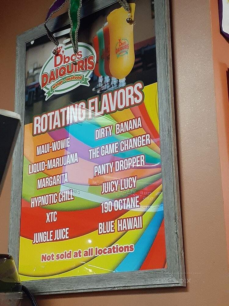 D'Bo's Buffalo Wings-N-Things - Memphis, TN menu_pic