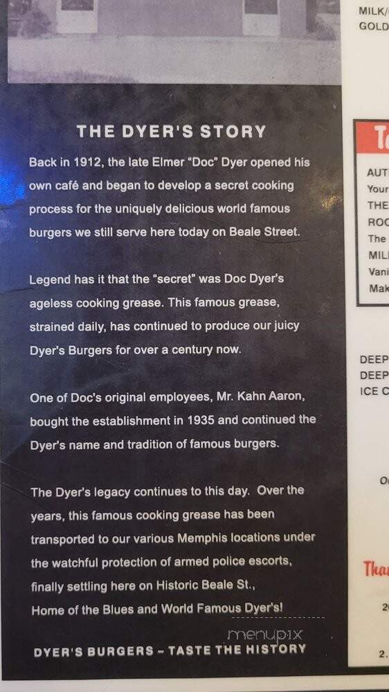 Dyer's Burgers - Memphis, TN