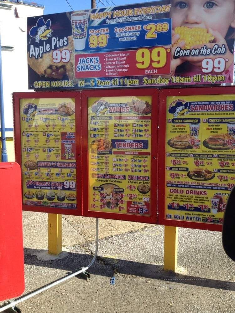Jack Pirtle Fried Chicken - Memphis, TN menu_pic