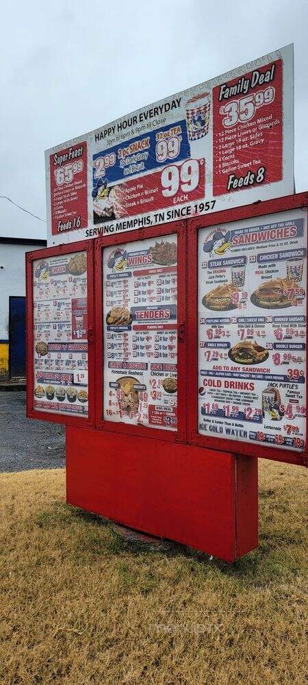 Jack Pirtle Fried Chicken - Memphis, TN menu_pic