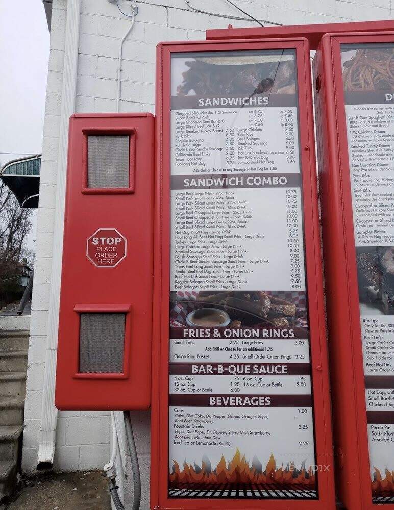 Jim Neely Worldwide Express - Memphis, TN menu_pic