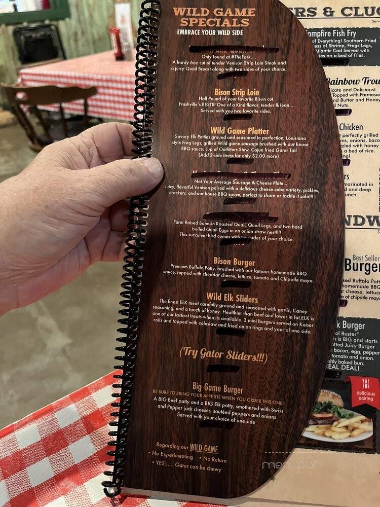 Knife & Fork - Nashville, TN menu_pic