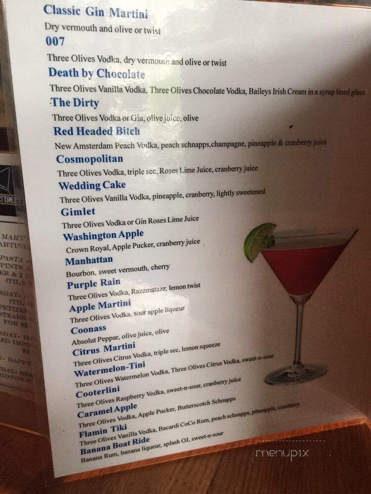 Side Street Grill - Memphis, TN menu_pic