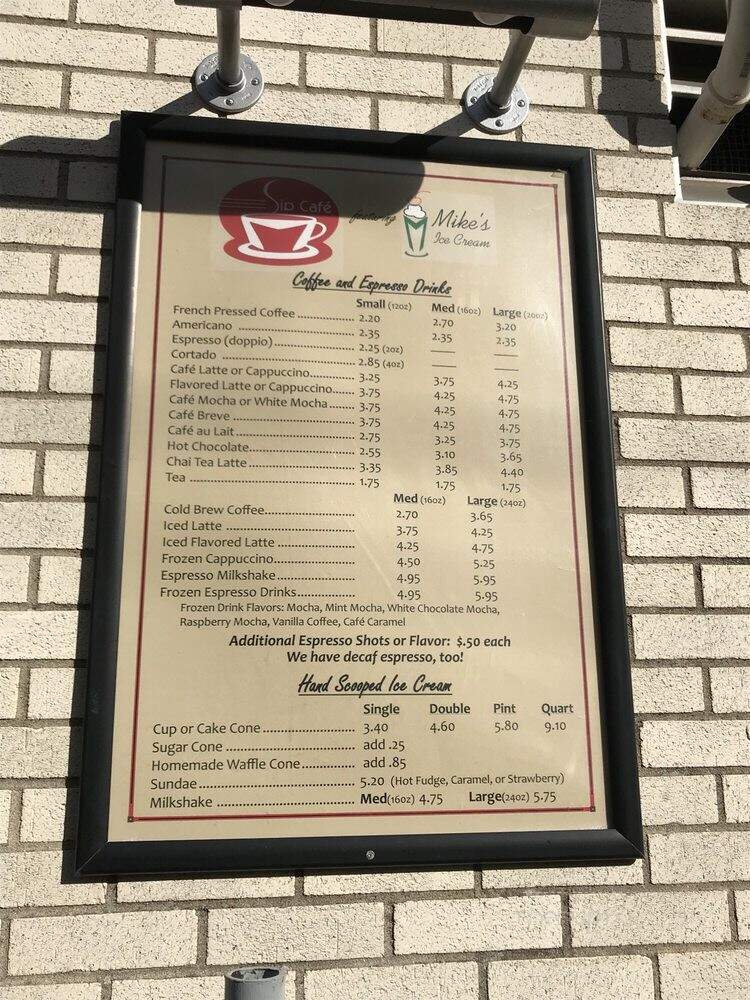 Sip Cafe - Nashville, TN menu_pic
