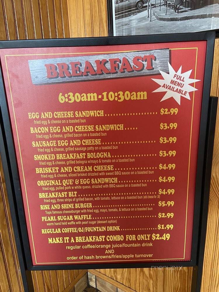 Tops Bar-B-Q - Memphis, TN menu_pic