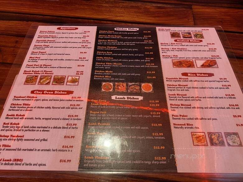 Clay Pit - Murfreesboro, TN menu_pic