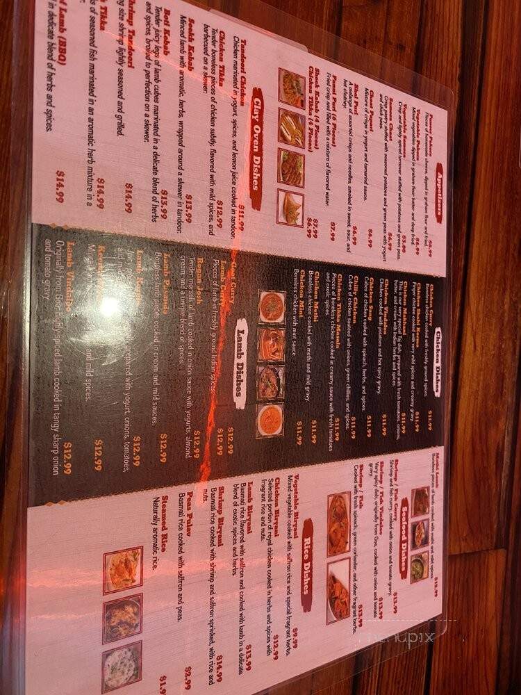 Clay Pit - Murfreesboro, TN menu_pic