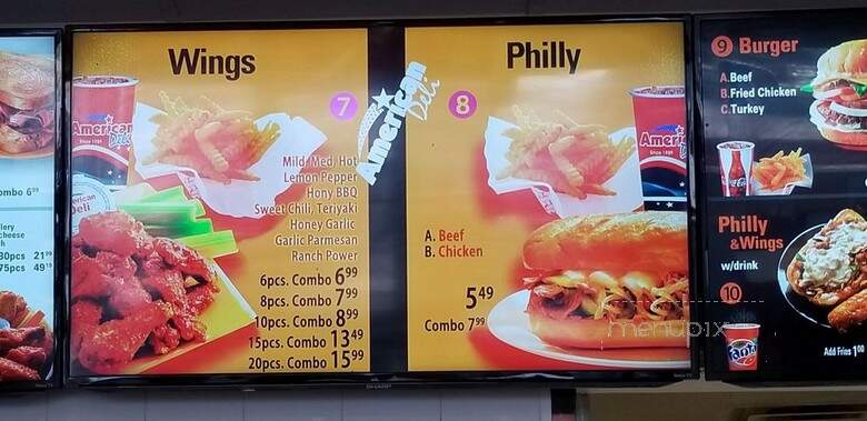 American Deli & Ice Cream - Keller, TX menu_pic