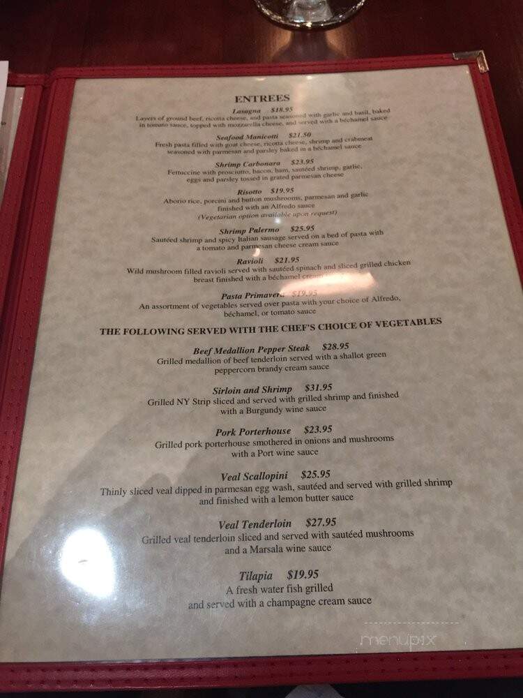 Amici - Carrollton, TX menu_pic