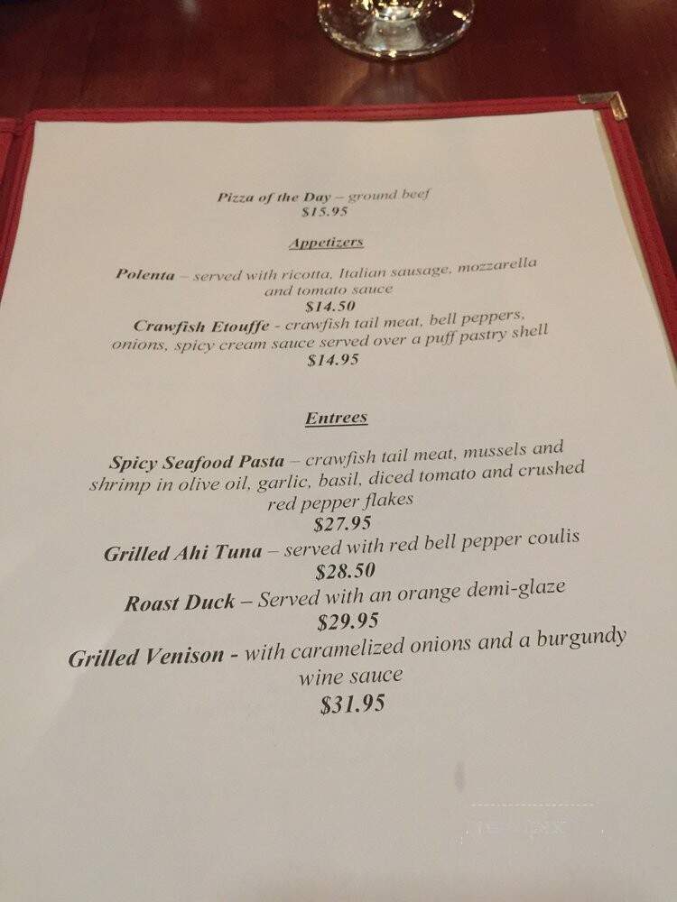 Amici - Carrollton, TX menu_pic