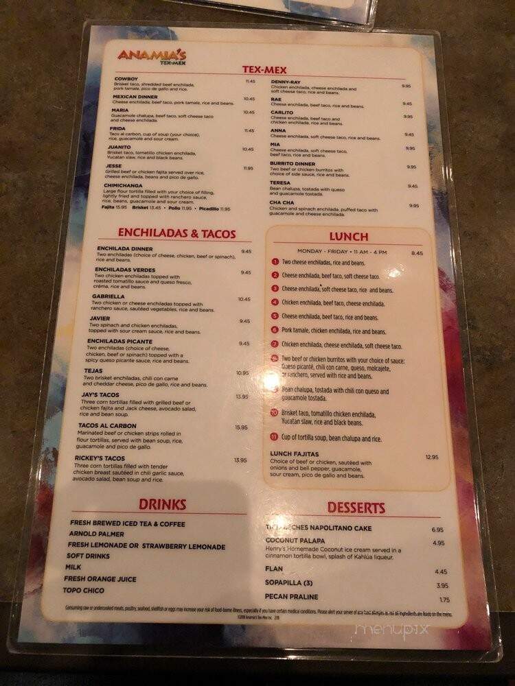 Anamia's Tex-Mex - Southlake, TX