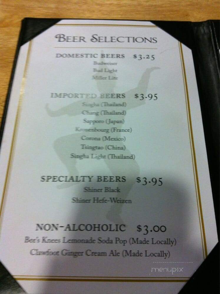Andaman Thai Restaurant - Denton, TX menu_pic