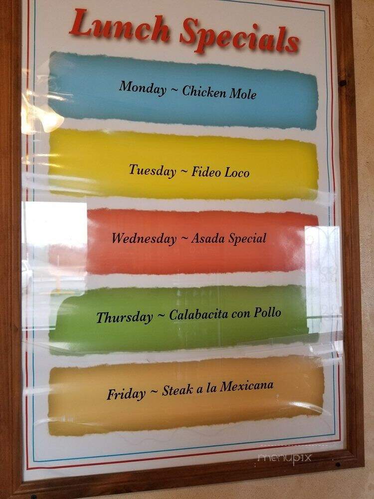 Apetito's Mexican Restaurant - San Antonio, TX menu_pic