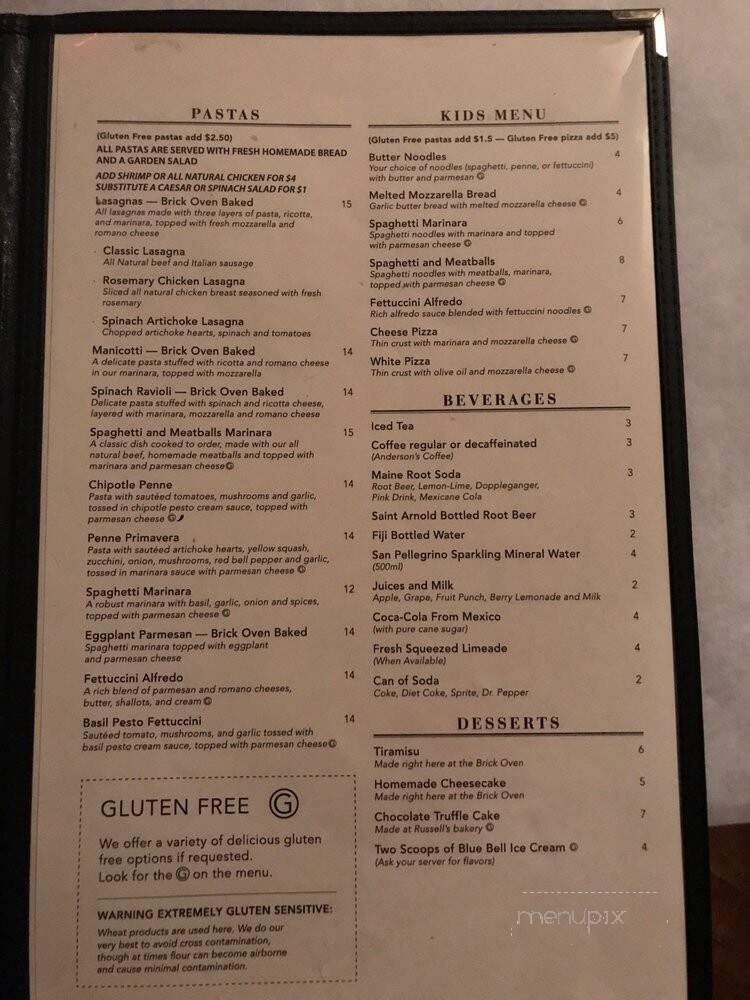 Brick Oven on 35th Restaurant - Austin, TX