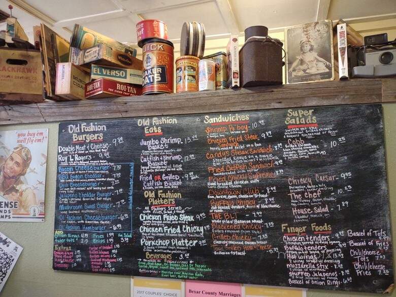 Candy's Old Fashion Burgers - San Antonio, TX menu_pic