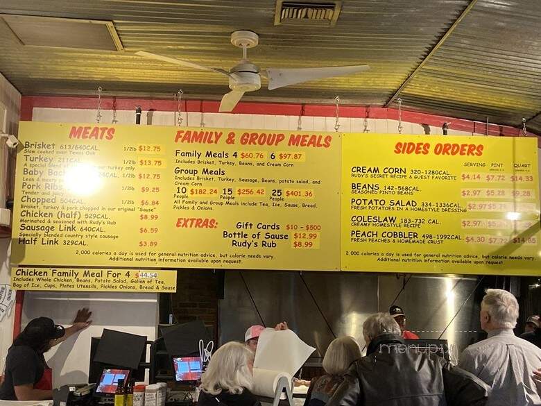 Casey's Bar-B-Q - San Antonio, TX menu_pic