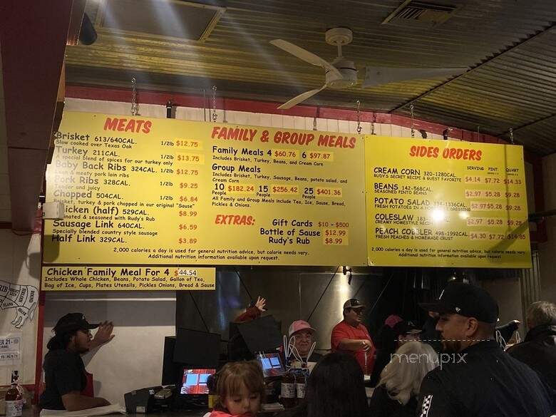 Casey's Bar-B-Q - San Antonio, TX menu_pic