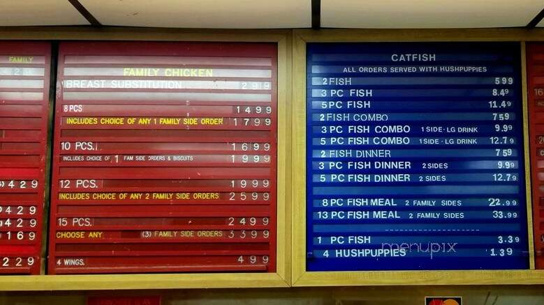 Chicken Express - Seymour, TX menu_pic