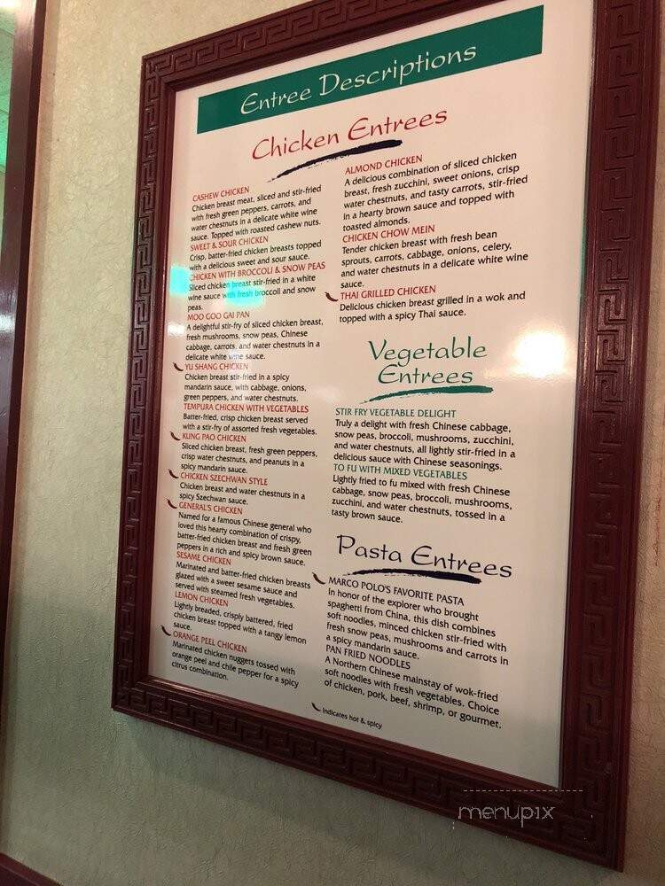 Chinese Kitchen Restaurant - Odessa, TX menu_pic