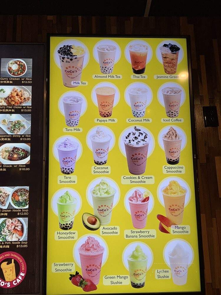 Coco's Cafe - Austin, TX menu_pic