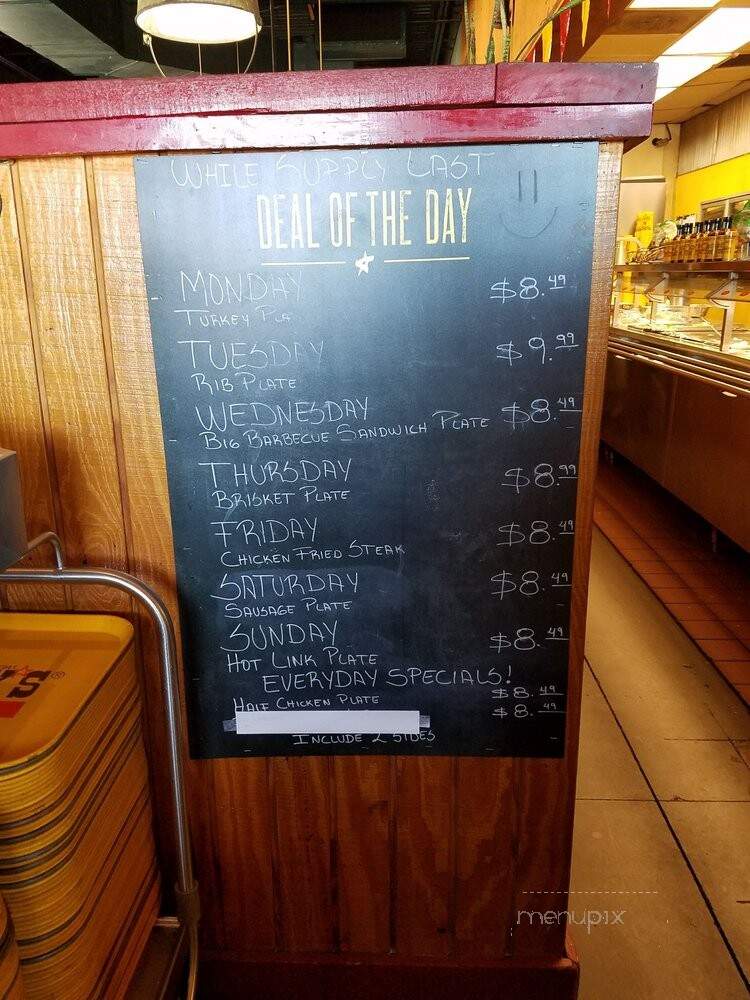 Dickey's Barbecue Pit - Irving, TX menu_pic